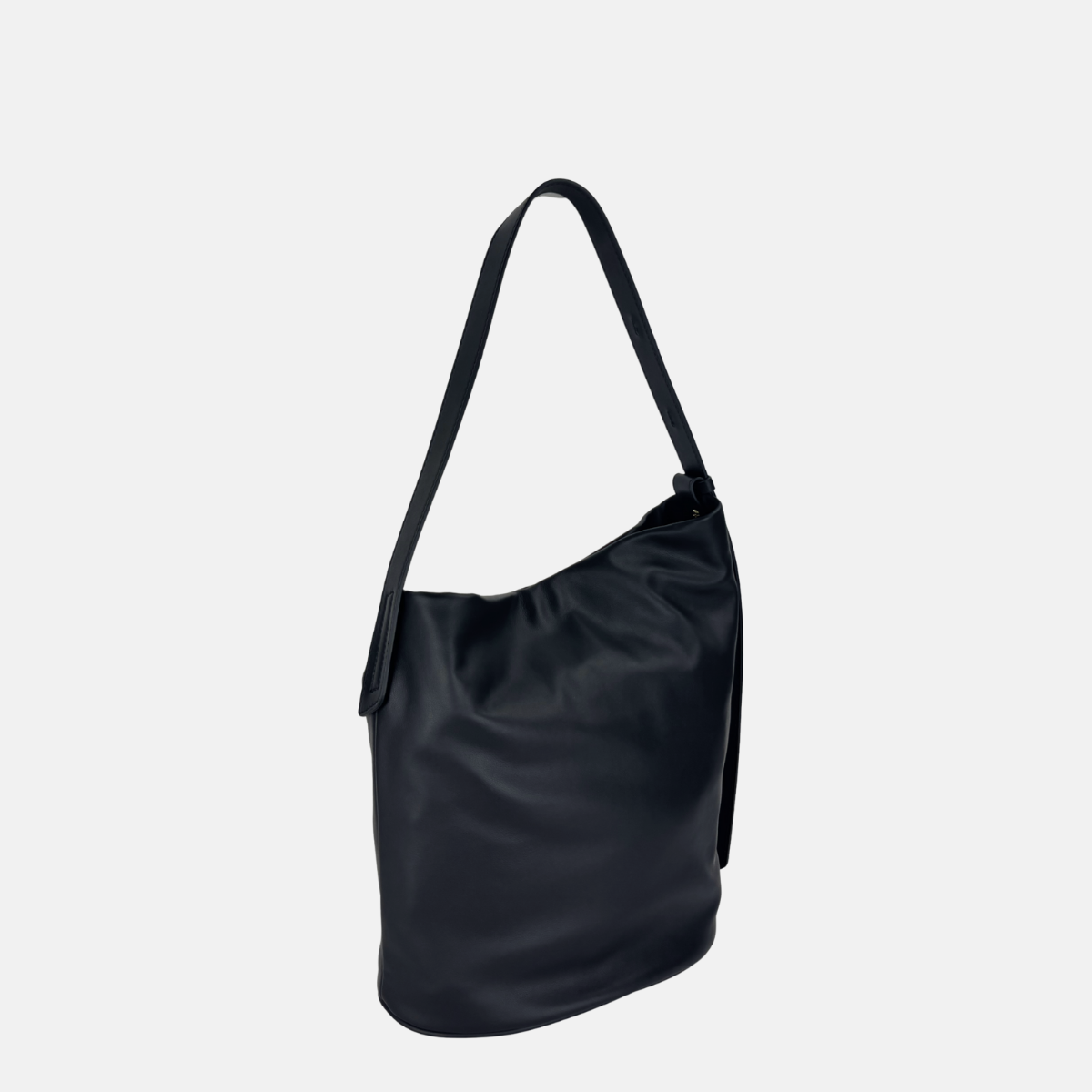Carmen Medium Asymmetric Bucket Bag Bronze