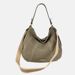 Gianni Notaro Medium Suede Slouchy Tote Bag in Taupe - Big Bag NY