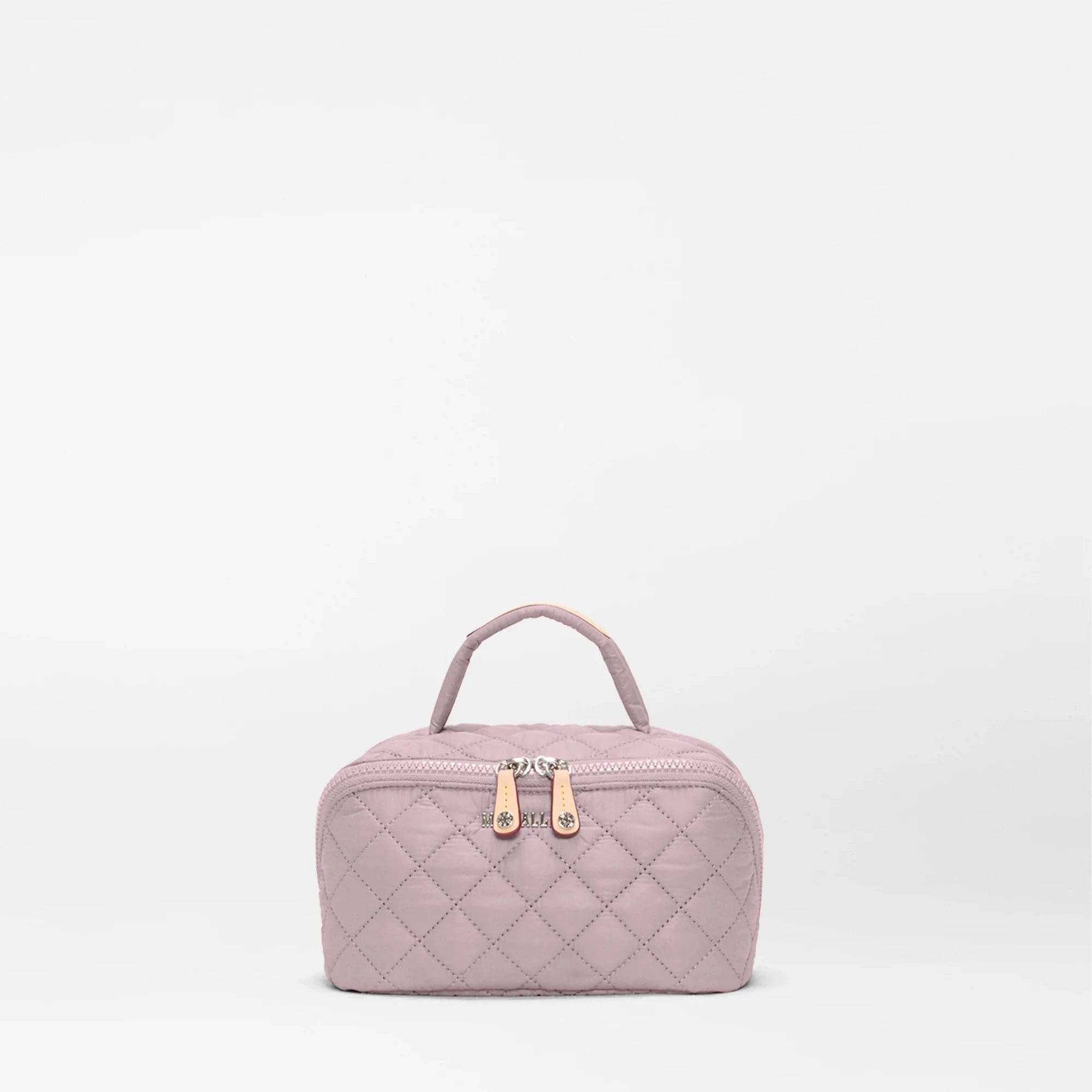 MZ WALLACE Metro Accordion Cosmetic Case in Quail - Big Bag NY