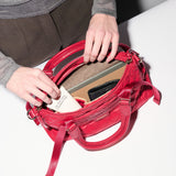 Small Park Satchel in Apple Red - Big Bag NY 