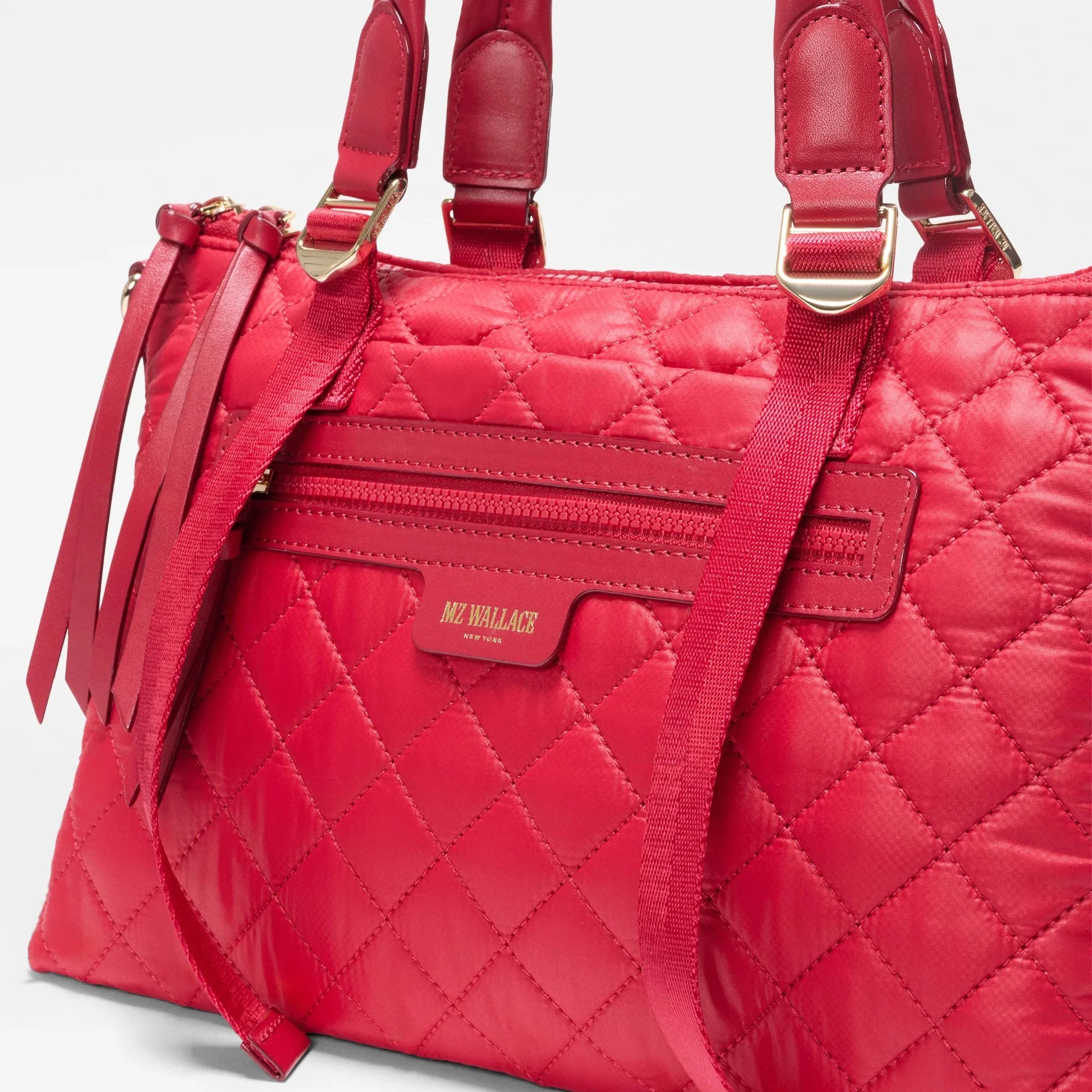 Small Park Satchel in Apple Red - Big Bag NY 