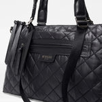 Small Park Satchel in Black - Big Bag NY 