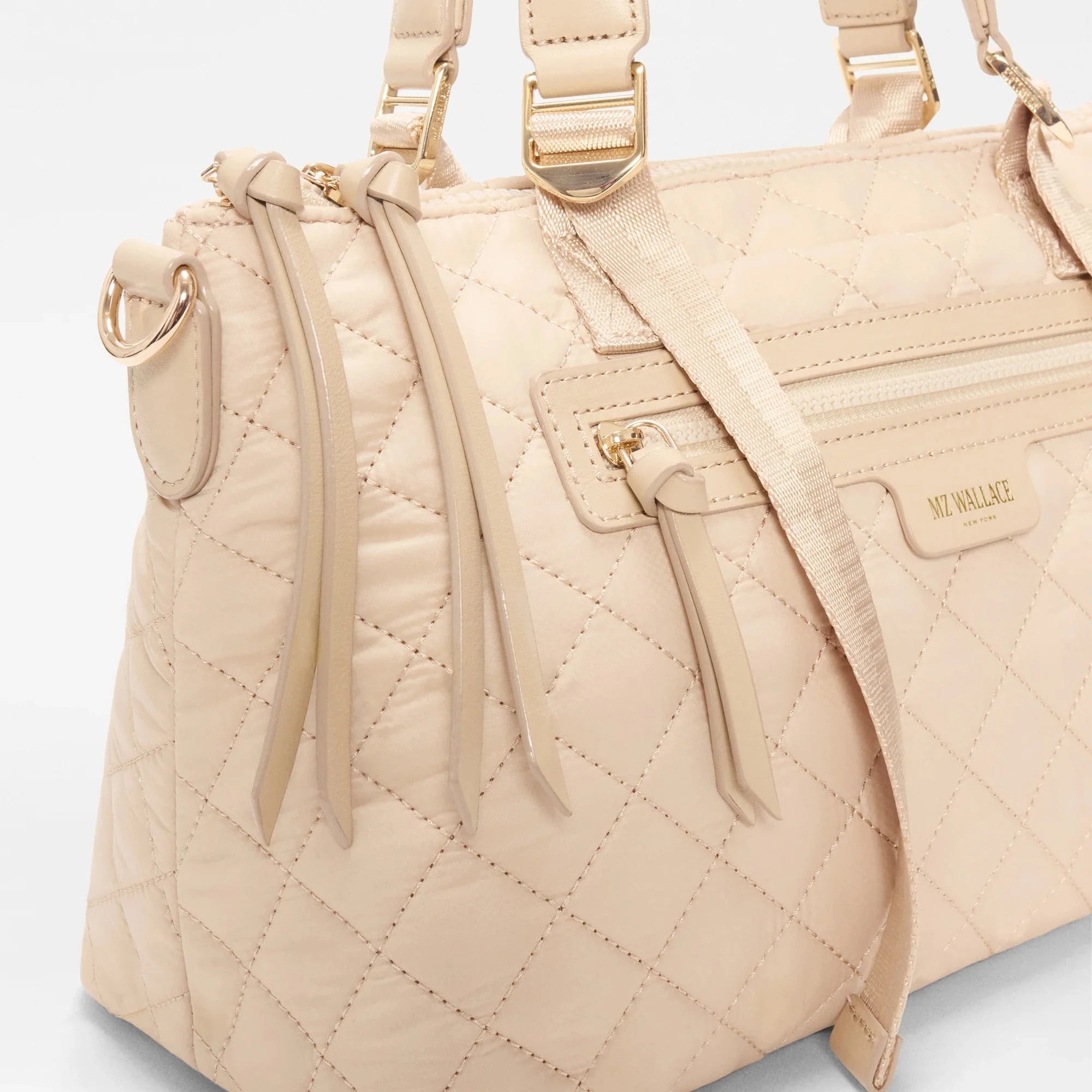 Small Park Satchel in Buff - Big Bag NY 