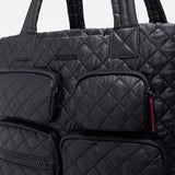 MZ Wallace Large Metro Travel Tote in Black - Big Bag NY