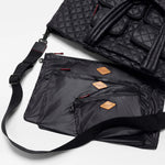 MZ Wallace Large Metro Travel Tote in Black - Big Bag NY