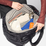 MZ Wallace Large Metro Travel Tote in Black - Big Bag NY