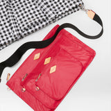 MZ Wallace Large Metro Tote Deluxe in Black and White Gingham - Big Bag NY