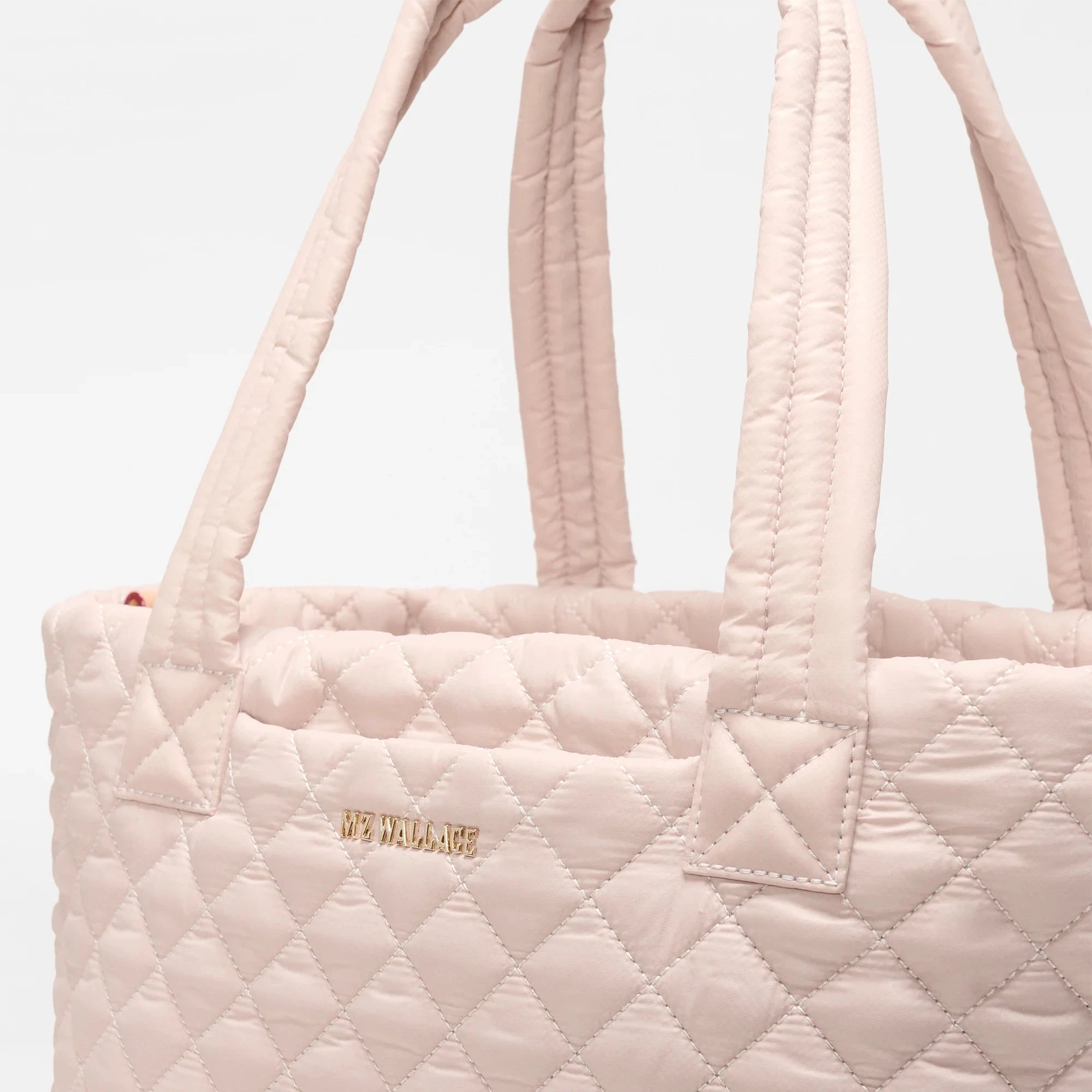 City Pink MZ Wallace Medium Metro Tote Deluxe - Big Bag NY