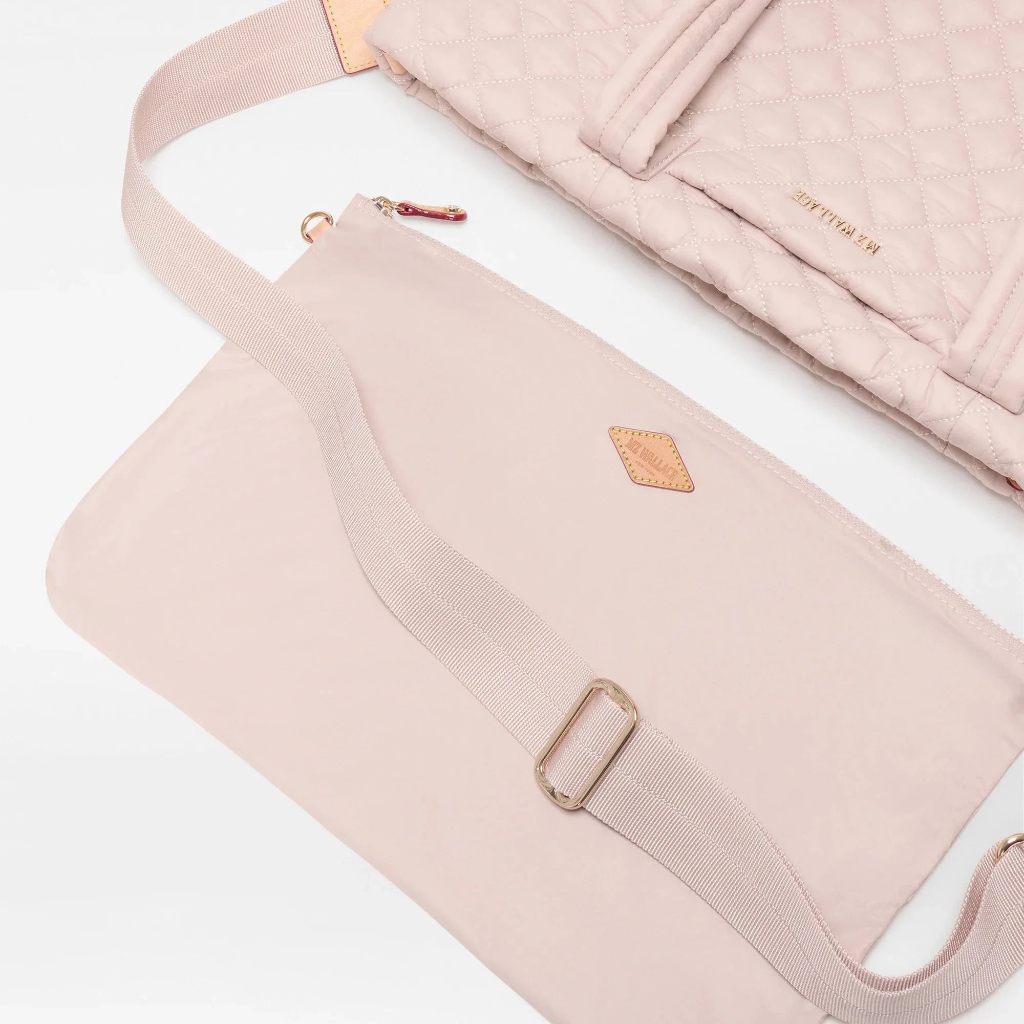 City Pink MZ Wallace Medium Metro Tote Deluxe - Big Bag NY