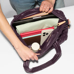 MZ Wallace Medium Sutton Deluxe in Raisin - Big Bag NY