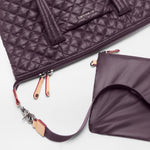 MZ Wallace Medium Sutton Deluxe in Raisin - Big Bag NY