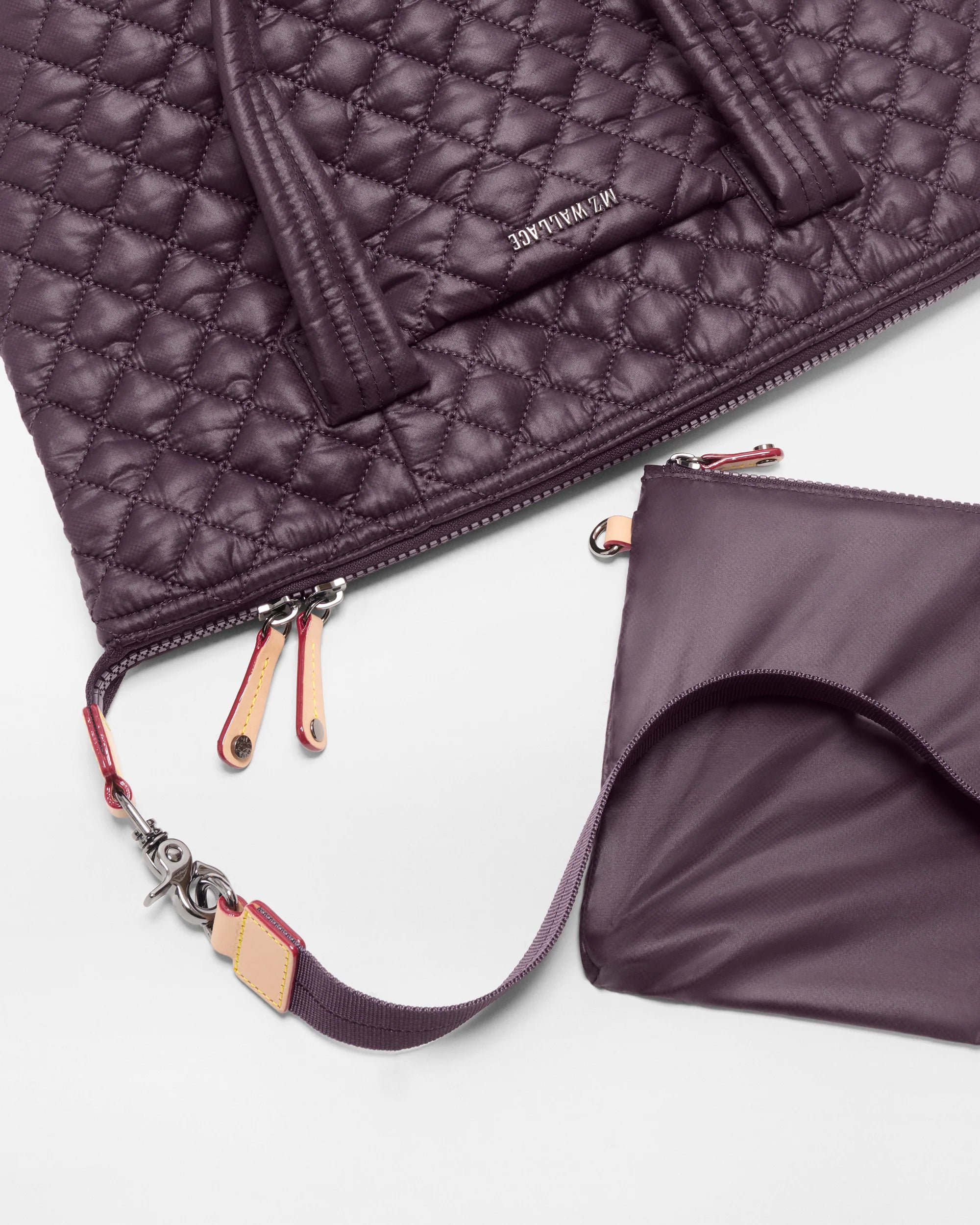 MZ Wallace Medium Sutton Deluxe in Raisin - Big Bag NY