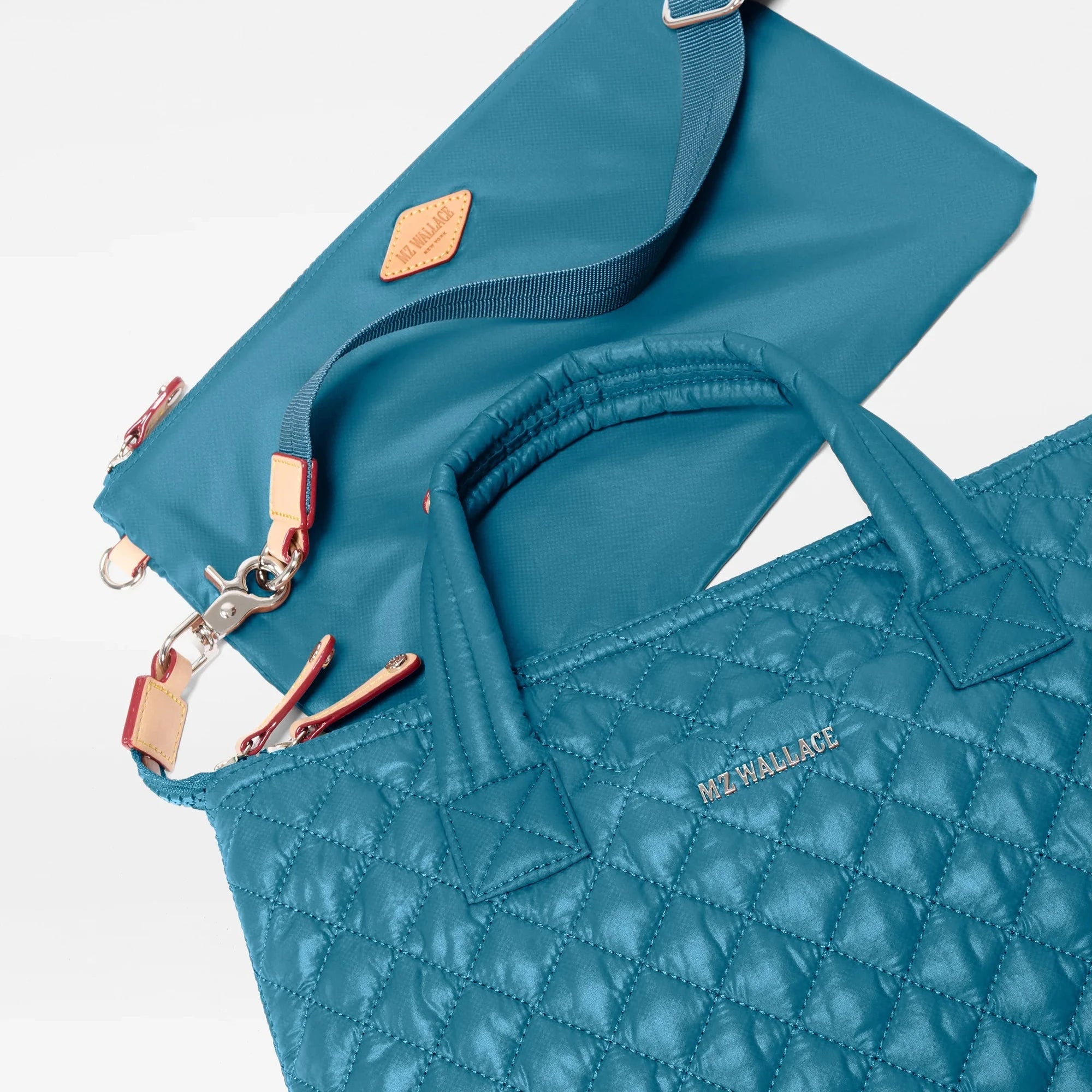 MZ Wallace Small Sutton Deluxe in Pacific - Big Bag NY