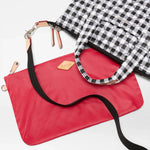 MZ Wallace Small Sutton Deluxe in Black and White Gingham - Big Bag NY