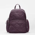 MZ Wallace Madison Backpack in Raisin - Big Bag NY