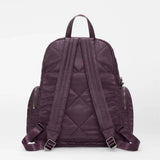 MZ Wallace Madison Backpack in Raisin - Big Bag NY