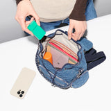 MZ Wallace Mini Crosby Backpack in True Blue Denim - Big Bag NY