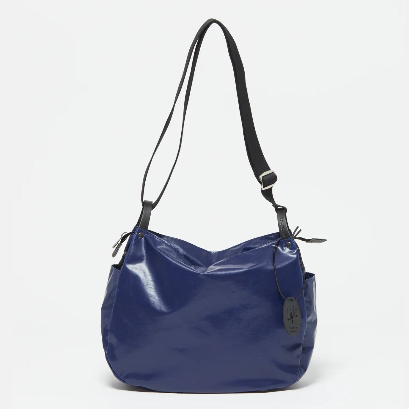 Jack Gomme Original Light MAEL Crossbody Hobo Bag in Marine - Big Bag NY