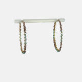 Dana Kellin Beaded Hoop Earrings - Big Bag NY