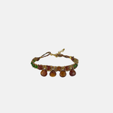 Candy Drop Bracelet with Garnet gemstones