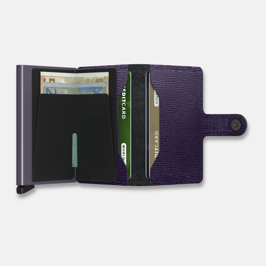 Secrid Miniwallet in Crisple Purple - Big Bag NY