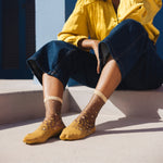 Atelier St Eustache Nakameguro Sock in Ocre - Big Bag NY