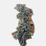 Storiatipic Angie Wool Scarf in Grey - Big Bag NY