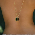 Aurelie Bidermann Miki Tigers eyesLong Necklace - Big Bag NY