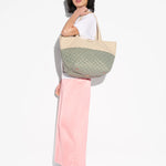 MZ Wallace Medium Metro Tote Deluxe Agave - Big Bag NY