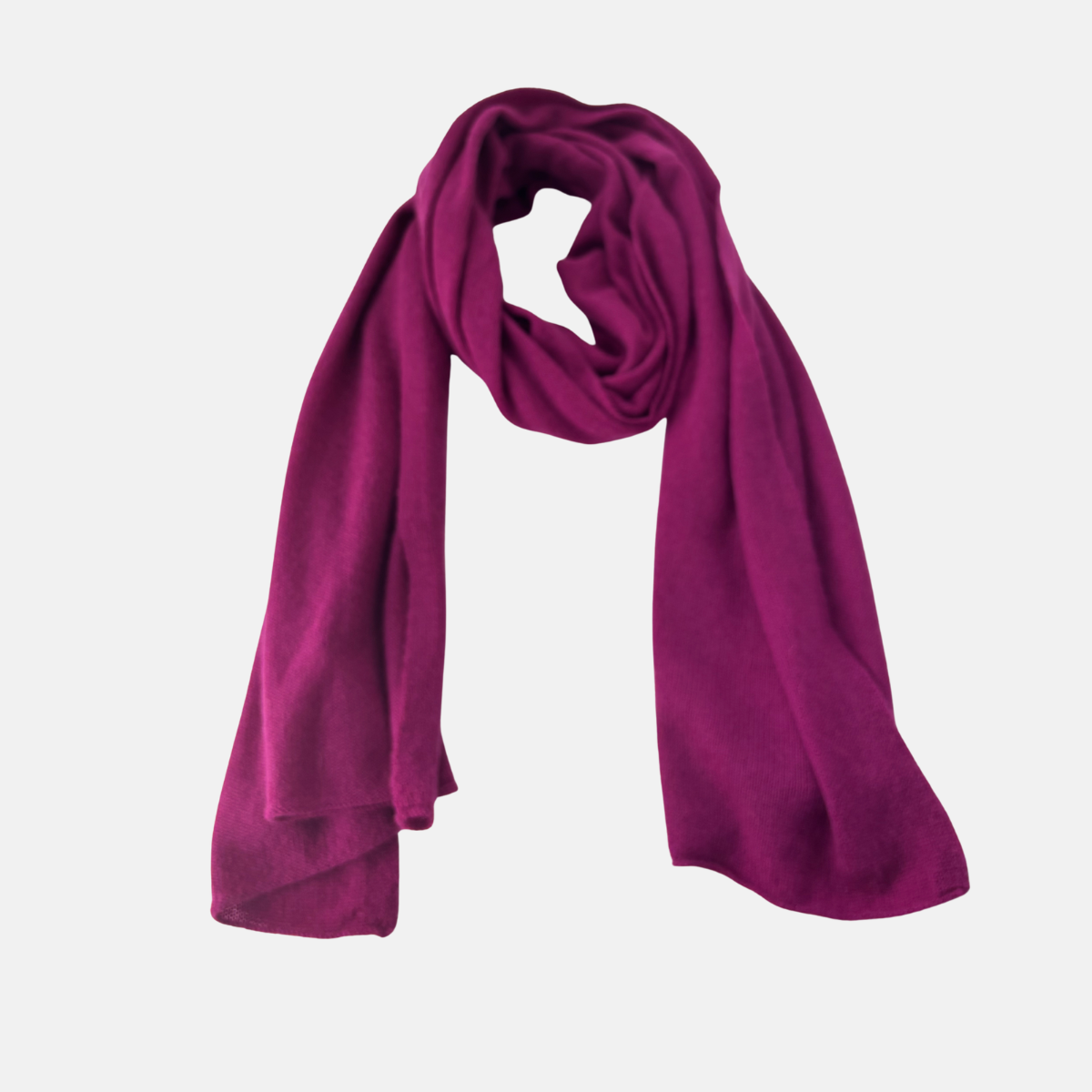  Magenta Riviera Cashmere Scarf - Big Bag NY