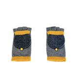 Short Fingerless Glove with Hood