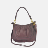Plinio Visona SELLA Ruched Flap Hobo Bag - Big Bag NY