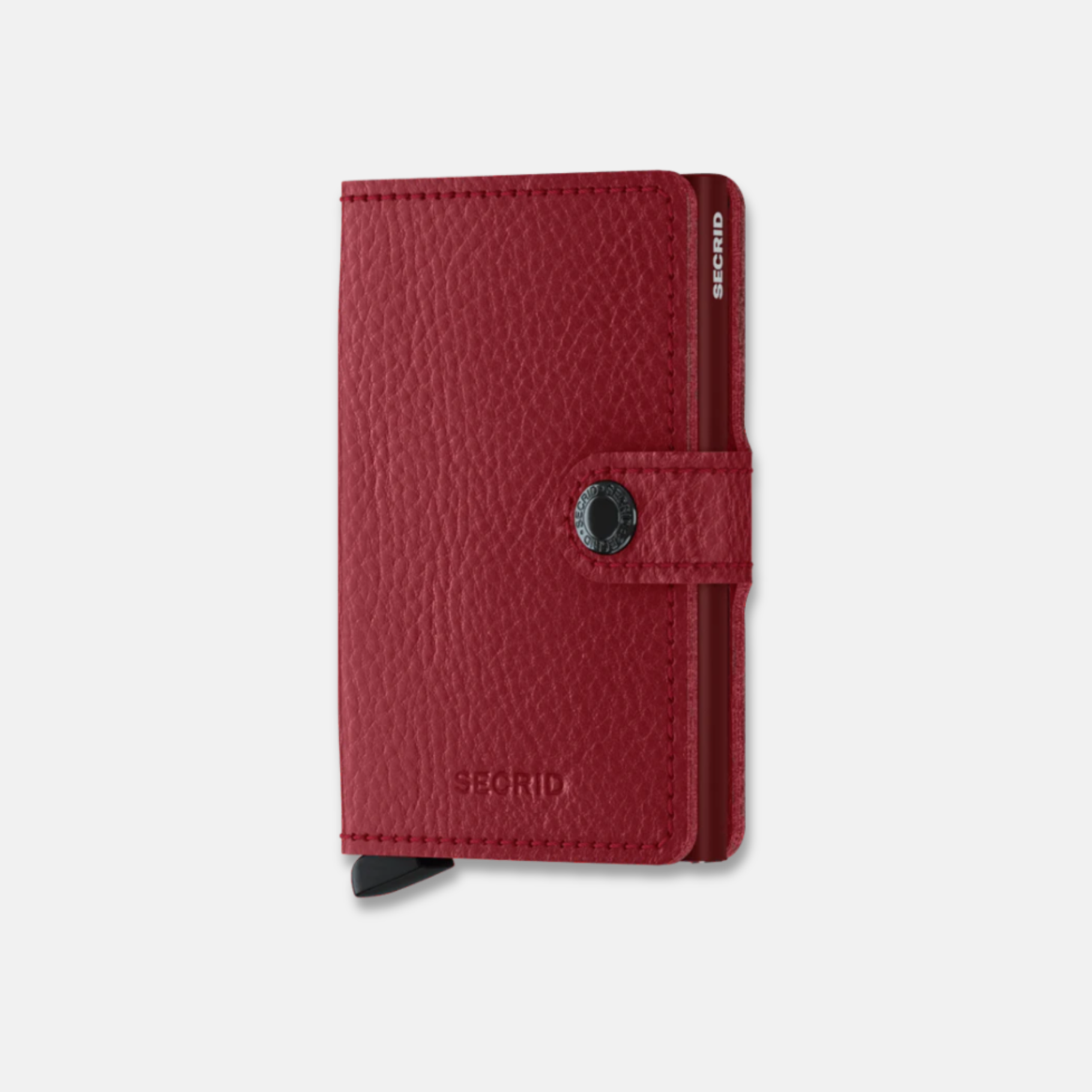 Secrid Miniwallet in Veg Tanned Leather Bordeaux - Big Bag NY