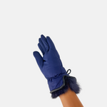 Santacana Pleated Gloves with Bow - Big Bag NY