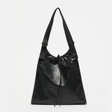 Jack Gomme LESAC Light Leather Tote in Black - Big Bag NY