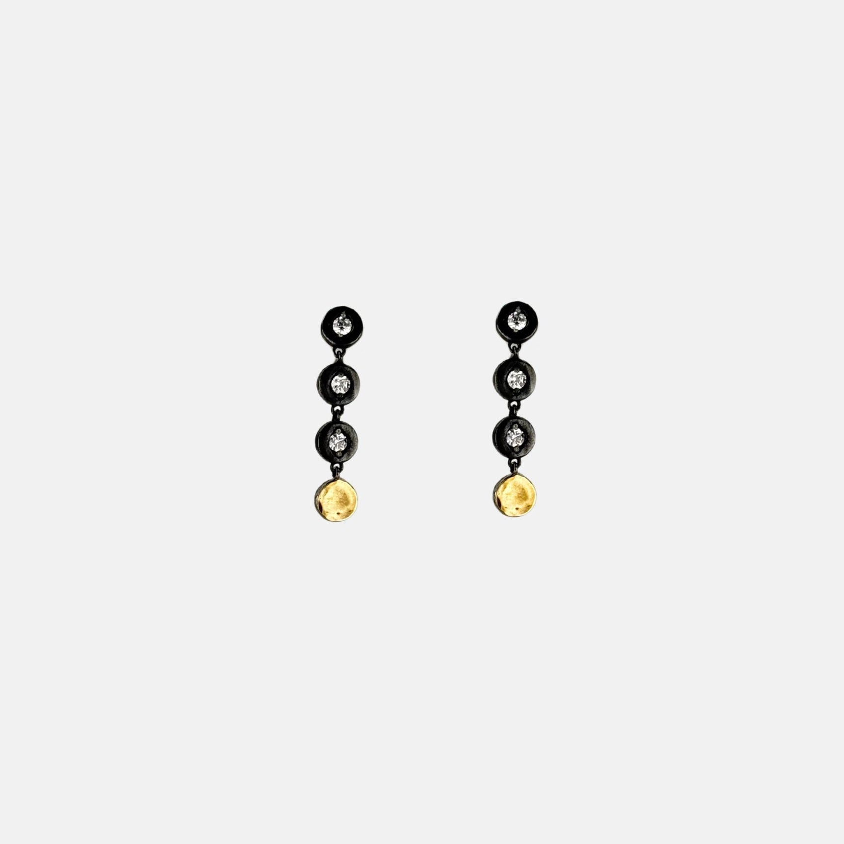Ithil Zirconia Dangle Earrings - Big Bag NY