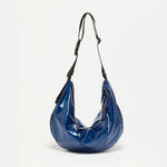 Jack Gomme LUNA X-Light Large Half Moon Bag in Blue - Big Bag NY