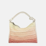 Reptile's House Soul Ombre Woven Shoulder Bag in Camel - Big Bag NY