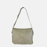 Les Ateliers Foures Flap Over Briefcase Gray - Big Bag NY
