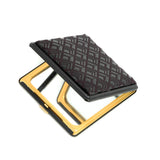 Diamond Frame Double-Faced Handy Mirror