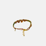 Candy Drop Bracelet with Garnet gemstones