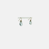 Danielle Welmond Woven Blue Crystal Drop Earrings - Big Bag NY