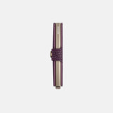 Secrid Miniwallet in Pebble Leather in Grape - Big Bag NY