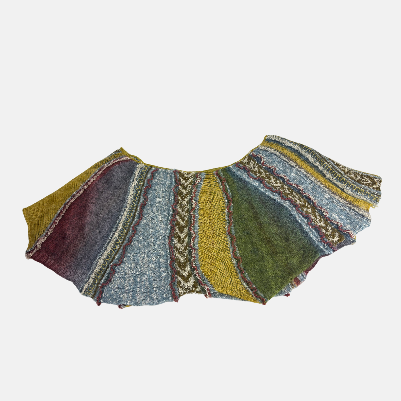 Fuga Fuga Hand Knit Wrap Shawl - Big Bag NY