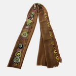 Storiatipic Angie Wool Scarf in Camel - Big Bag NY