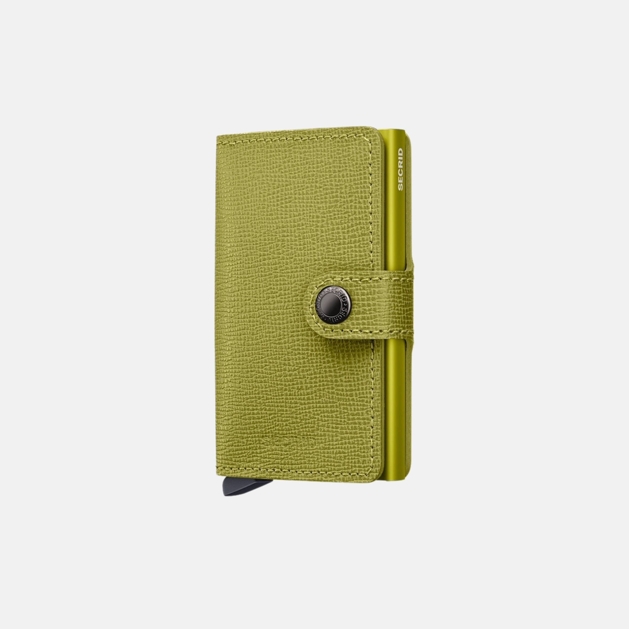 Secrid Miniwallet Crisple in Lime - Big Bag NY