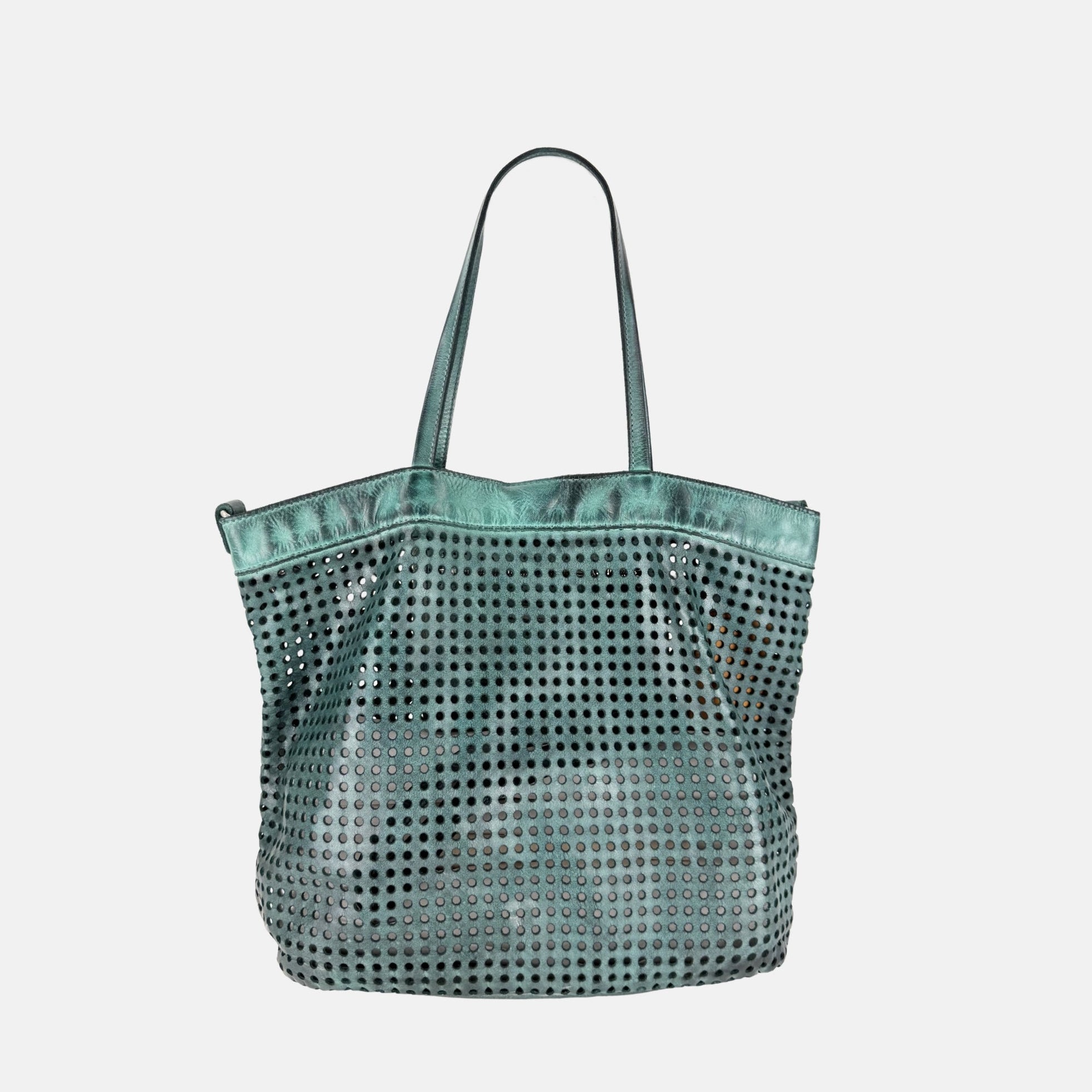 VLD FLORENCE Maxi Dots in Eco Green - Big Bag NY