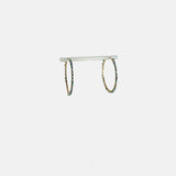 Dana Kellin Abalone Mix Beaded Hoop Earrings - Big Bag NY