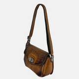 VLD FLAPPING HARD Small Turnlock Bag in Sugar Beige