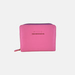 Visona Square Zip Around Wallet in Magenta - Big Bag NY